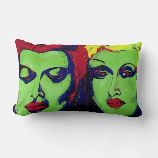 パーティガール ランバークッション (正面)