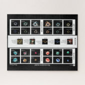 パーティクルの標準モデル ジグソーパズル (横)