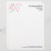 パーティクルトラック – カラー レターヘッド (正面/裏面)