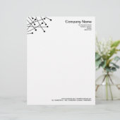 パーティクルトラック-黒 レターヘッド (スタンド正面)