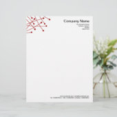 パーティクルトラック – Ruby Red レターヘッド (スタンド正面)