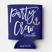 パーティクルー 花嫁の友達 海洋 バチェロレッテパーティー 缶クーラー (裏面)