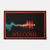 パーティクル波の二重性 – ようこそ ドアマット (正面)