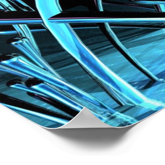 パーティクル ポスター (角)