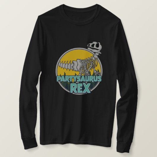 パーティザウルス・レックス Tシャツ (デザイン正面)
