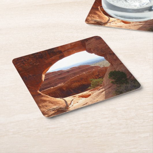 パーティションアーチatアーチズナショナルパーク スクエアペーパーコースター (アングル)