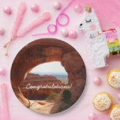 パーティションアーチatアーチズナショナルパーク ペーパープレート (パーティー)