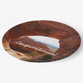 パーティションアーチatアーチズナショナルパーク ペーパープレート (アングル)