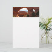 パーティションアーチatアーチズナショナルパーク 便箋 (スタンド正面)