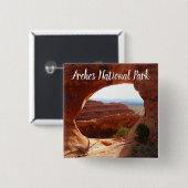 パーティションアーチatアーチズナショナルパーク 缶バッジ (正面&裏面)