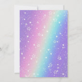 パーティチケット招待状 招待状 (裏面)