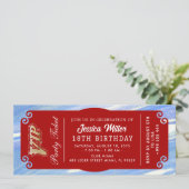 パーティチケット招待状 招待状 (スタンド正面)