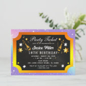 パーティチケット招待状 招待状 (スタンド正面)