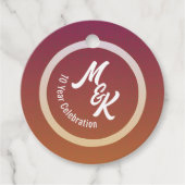 パーティパーソナライズされたーの好意ラベル フェイバータグ (正面)