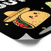 パーティーおもしろいレッツタコIt Taco Cinco De Mayo ポスター (角)