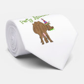 パーティーおもしろい動物誕生日牛 ネクタイ (ロール)