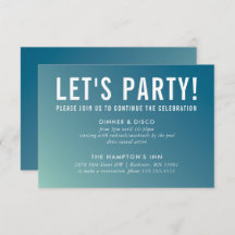 パーティーお祝いカーモダンド青ミント勾配