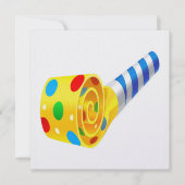 パーティーお祝い招待状 招待状 (正面)