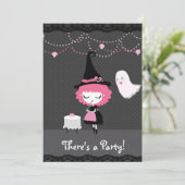 パーティーがあります! ピンクの魔法使いの招待状 招待状 (スタンド正面)