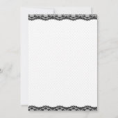 パーティーがあります! ピンクの魔法使いの招待状 招待状 (裏面)