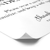 パーティーが大流行の兆候におもしろいなる ポスター (角)