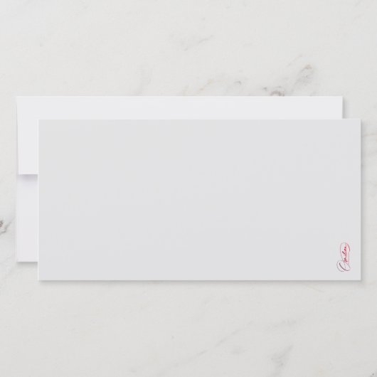 パーティーが済んだ。 (裏面)