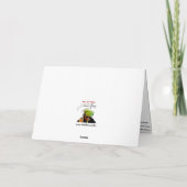 「パーティーが終わった時に起こること」絵画 サンキューカード (裏面)