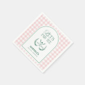 パーティーしよう 現代ゴルフのブライズシャワー スタンダードカクテルナプキン (角)