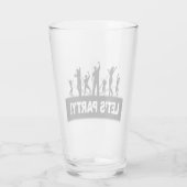 パーティーだ！ガラスコップ タンブラーグラス (裏面)