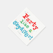 パーティーだ！ スタンダードカクテルナプキン (角)