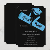 パーティーだ！ブルー 招待状 (正面/裏面)