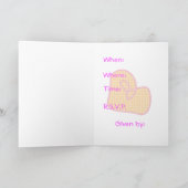 パーティーだ 招待状 (内部)