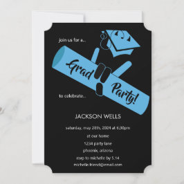 パーティーだ！青 招待状