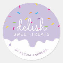 パーティーつや消しDRIPSかわいいケーキはかわいい紫