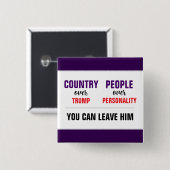 パーティーで国離れを切り捨てることができる 缶バッジ (正面&裏面)