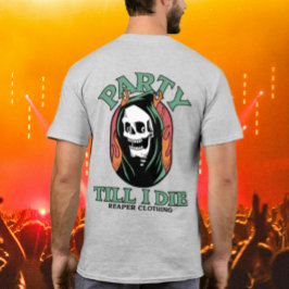 パーティーで死ぬ Tシャツ