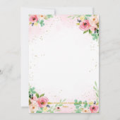 パーティーで紅茶を Let's Par-tea バースデーティーパーティー招待状 招待状 (裏面)