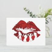 パーティーで踊る唇 招待状 (スタンド正面)