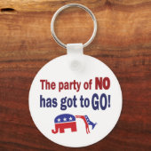 パーティーなし キーホルダー (正面)