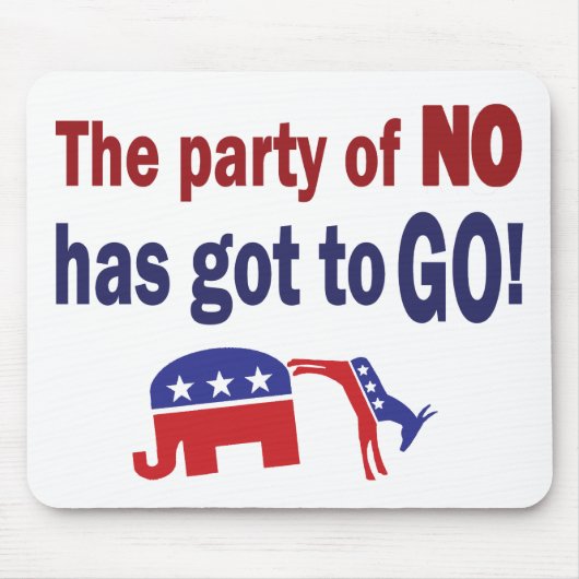 パーティーなし マウスパッド (正面)