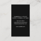 パーティーによる爆発キス 名刺 (裏面)