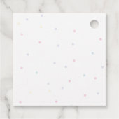 パーティーのお気に入りラベル- Two Sweet Ice Cream Cone フェイバータグ (裏面)