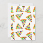 パーティーのお知らせ（パープル） 招待状 (裏面)