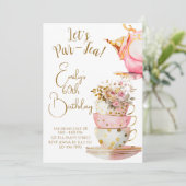 パーティーのお誘い バースデー パーティー 招待状 (スタンド正面)