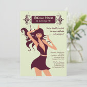 パーティーのお誘い 招待状 (スタンド正面)