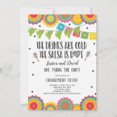 パーティーのお誘い 招待状 (正面)