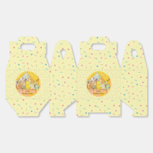 パーティーのお願いボックス – Winnie The Pooh フェイバーボックス (見開き)