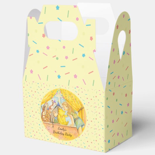 パーティーのお願いボックス – Winnie The Pooh フェイバーボックス (見開き)