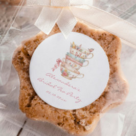 パーティーのお favors ラウンドシール