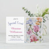 パーティーのご招待（テラスで） 招待状 (スタンド正面)